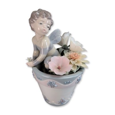 Lladro Porcelain Bumblebee Fantasy Figurine Model 1845