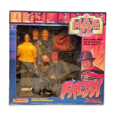 Matchbox Maxx FX Freddy Krueger Action Figure With Box