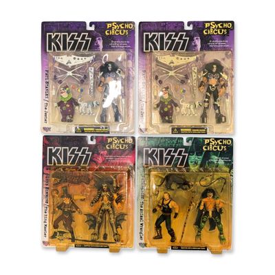 McFarlane Toys KISS Psycho Circus Action Figure Collection