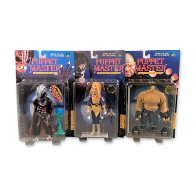 3pc Full Moon Toys Puppet Master The Action Figures Series