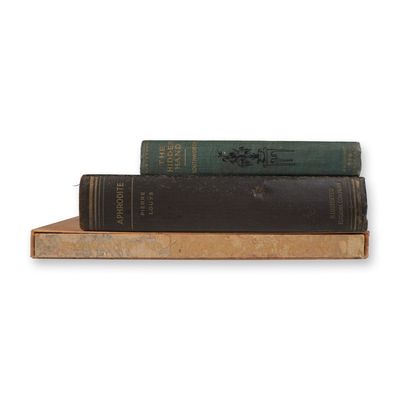 3-Piece Vintage Hardcover Book Group, Classic Literature