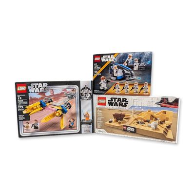 3pc  LEGO Star Wars Factory Building Sets - 40451, 75258, & 75359