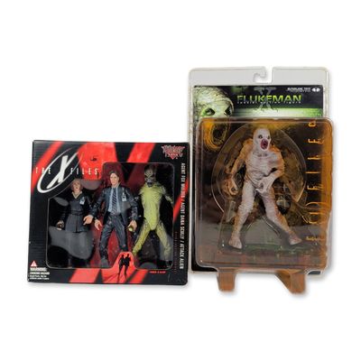 2pc McFarlane Toys The X-Files Action Figure Sets