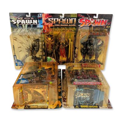 5pc McFarlane Toys Spawn Action Figurines