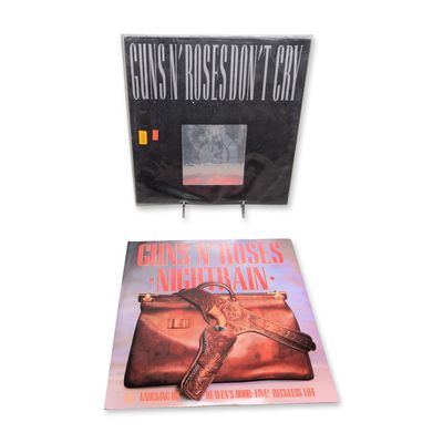 Two Guns N Roses 12 Inch Vinyl Singles