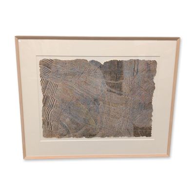 Paul Stewart (American, b. 1928) Framed Intaglio on Paper, Aerial
