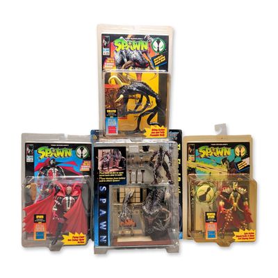 Todd Toys and McFarlane Toys Spawn Action Figure Collection