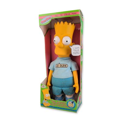 DanDee Talking Bart Simpson Plush Doll