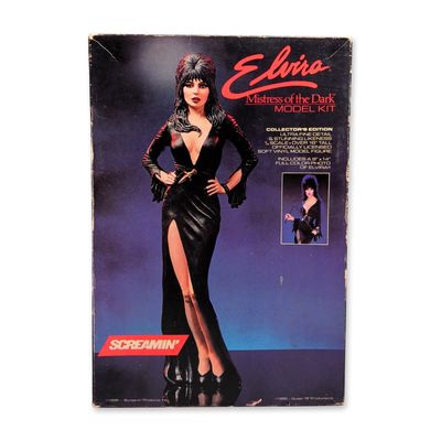 Screamin Products Elvira Mistress of the Dark Vinyl Model Kit