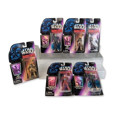 6pc Kenner Star Wars Shadows of the Empire Action Figure Collection