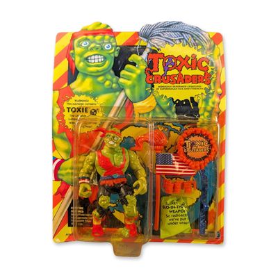 Playmates Toxic Crusaders Toxie Carded Action Figurine