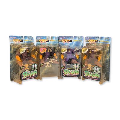4pc McFarlane Toys Spawn The Maxx Action Figures