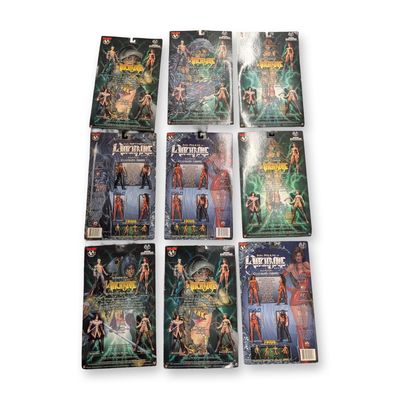 9pc Moore Action Collectibles Witchblade Action Figurines