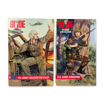 2pc Kenner GI Joe Classic Collection Action Figures