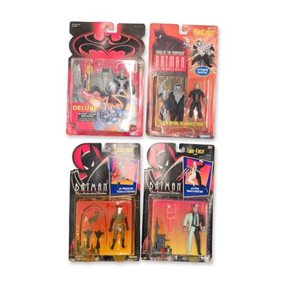 4pc Kenner DC Comics Batman Figurines Collection