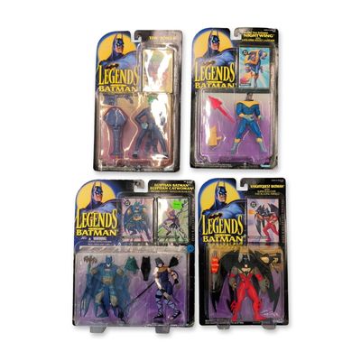 4pc Kenner Legends of Batman Action Figure Collection
