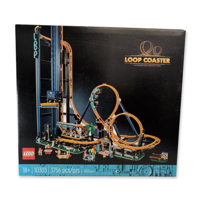 LEGO Icons Loop Coaster Fairground Construction Set 10303