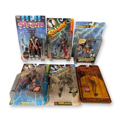 Group of McFarlane Toys Spawn Sealed Action Figures