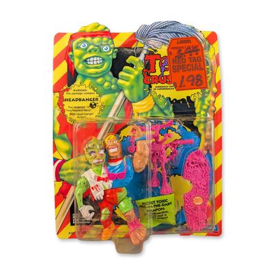 Playmates Toxic Crusaders Headbanger Action Figurine