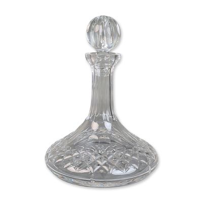 Waterford Crystal Ships Decanter with Stopper