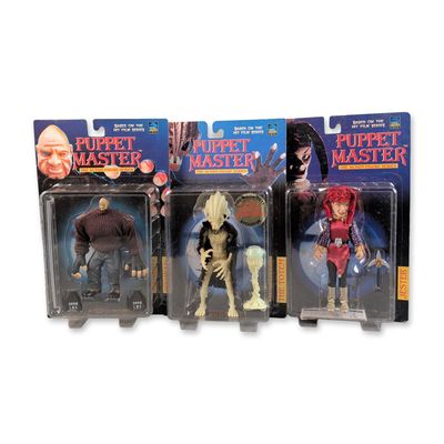 3pc Full Moon Toys Puppet Master The Action Figure Series