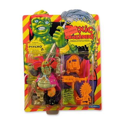 Playmates Toxic Crusaders Psycho Action Figure MOC