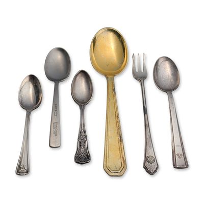 6pc Collection of Maritime and Corporate Service Cutlery
