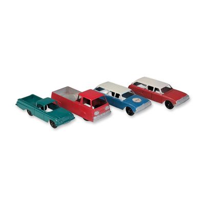 4pc Group of  Tootsietoy Vintage Die-cast Vehicles