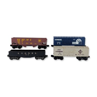 Group of Four Lionel Freight Cars
