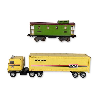 Two Lionel and Ryder Transport Toys