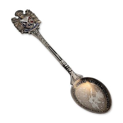 P&O Sterling Silver Souvenir Spoon by Mappin & Webb