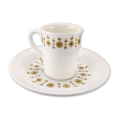 2pc Royal Doulton Cunard Bone China Cup and Saucer