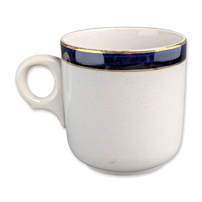 Delta Line Maritime Ceramic Coffee Cup