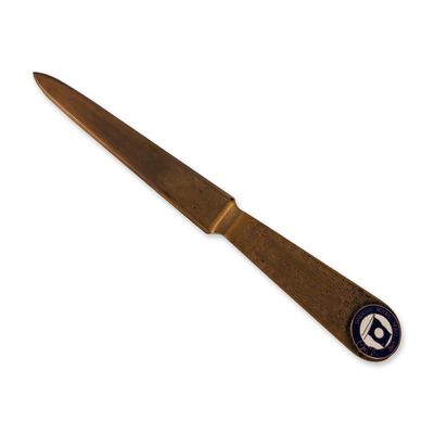 Spanish Royal Mail Line Brass Letter Opener