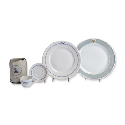 5pc Norddeutscher Lloyd Maritime Tableware Items