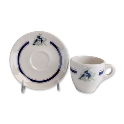 2pc Syracuse China ALCOA Steamship Company Cup and Saucer