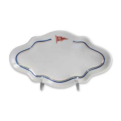 Compania Trasmediterranea Line Porcelain Dish