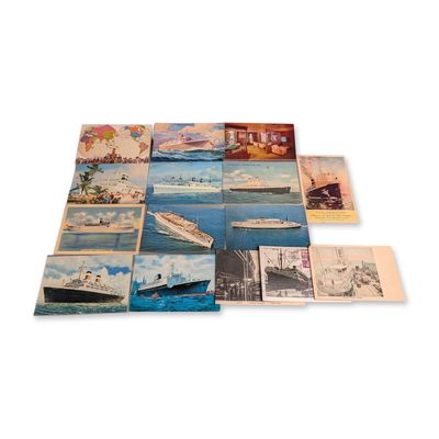 15pc Collection of Vintage Maritime and Central American Postcards