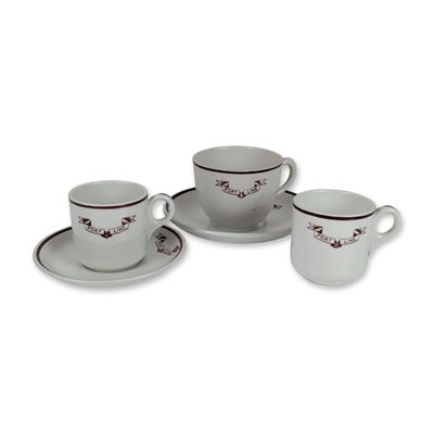 5pc Furnivals and Wood & Sons Port Line Tableware