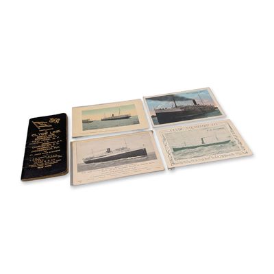 5pc Group of Clyde Steamship Company Ephemera