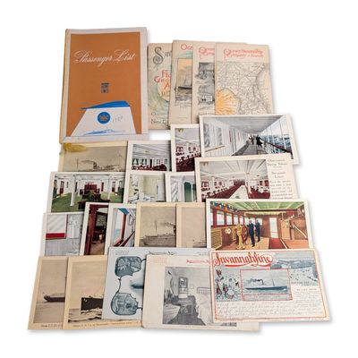 Savannah Line and Home Lines Maritime Ephemera Collection