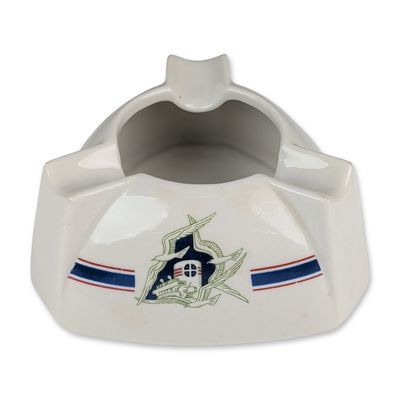 Mid-Century Modern Alcoa Steamship Co Maritime Ceramic Ashtray