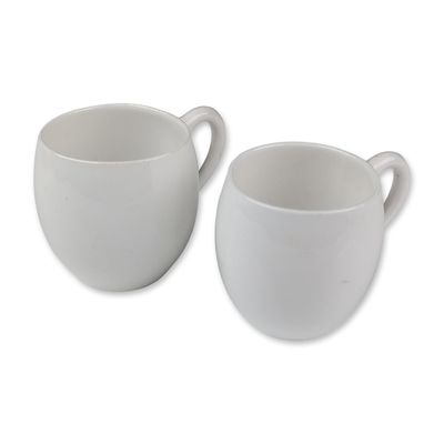 2pc Royal Stafford Cunard Steam Ship Co. Teacups