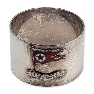 T.S.S. Arandora Star Maritime Napkin Ring