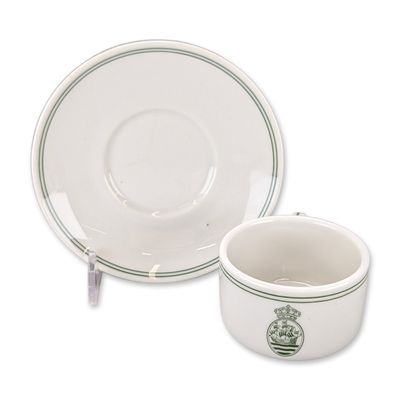 2pc Hutschenreuther KNSM Porcelain Cup and Saucer