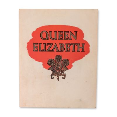 4pc Cunard White Star RMS Queen Elizabeth 1946 Ephemera Collection