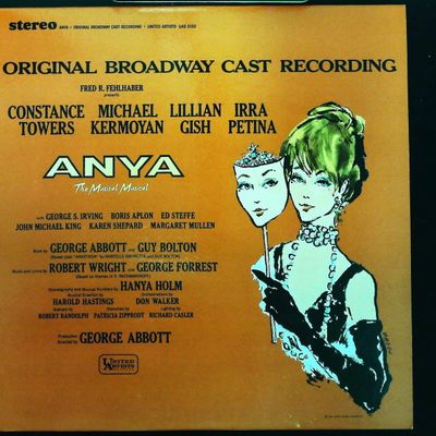 Sale Photo Thumbnail #189: Wright, Robert and George Forrest. Anya: Original Broadway Cast Recording. United Artists, 1965.