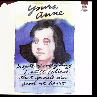 Sale Photo Thumbnail #605: Yours, Anne Original Off-Broadway Cast Recording Vinyl LP TER 1118