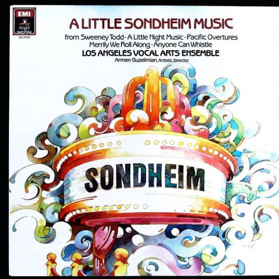 Sale Photo Thumbnail #387: Little Sondheim Music 1984 EMI Angel Digital Vinyl LP