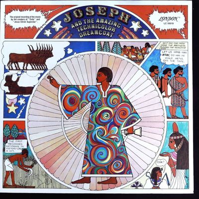 Sale Photo Thumbnail #346: Original Cast Recording of Joseph and the Amazing Technicolor Dreamcoat LP